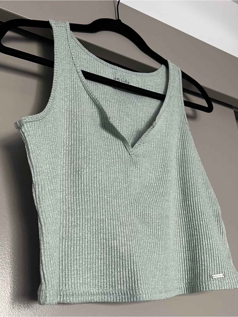 Gilly Hicks Ribbed Tank Top - Picture 4 of 6
